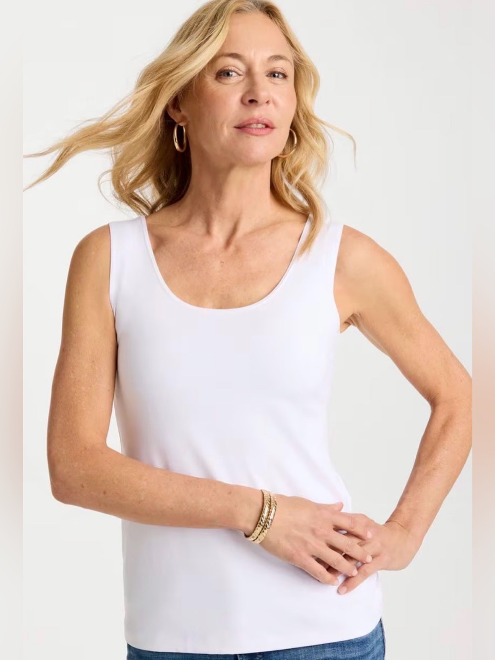 Women’s White Tank Top